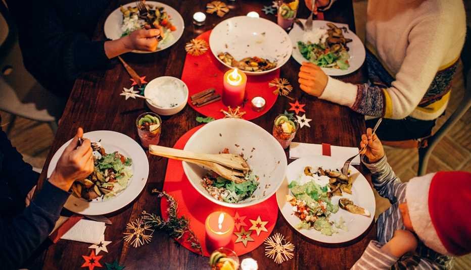 Seguridad de los alimentos para los bufés y las fiestas